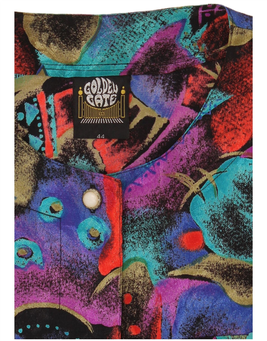 Golden Gate Ženska košulja s apstraktnim uzorkom IT 44 Srednje višebojna