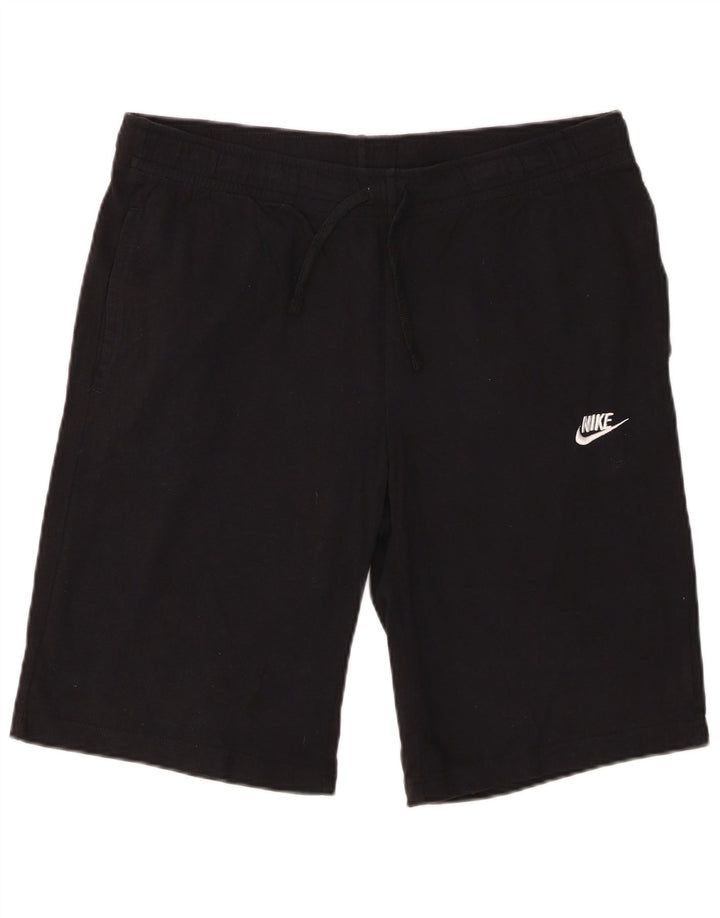 Nike muške sportske kratke hlače velike crne pamučne boje