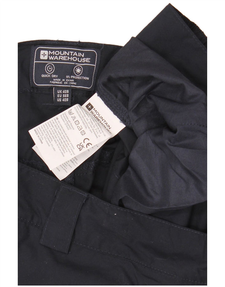 Mountain Warehouse Regular muške kargo hlače W40 L30 tamnoplavi poliester