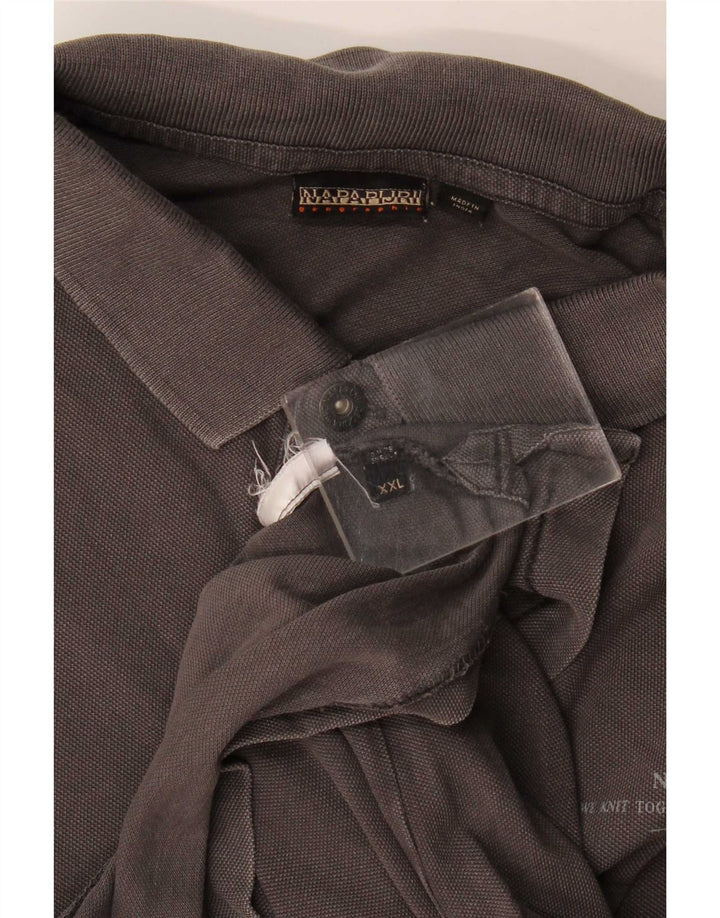 Napapijri muška polo majica 2XL siva