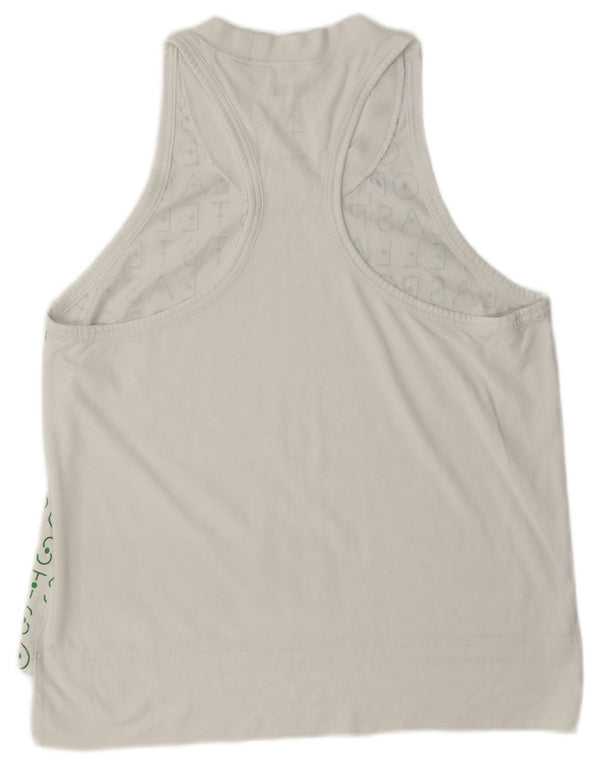 Adidas ženski Stella Graphic Vest Top UK 12/14 Srednje bijeli