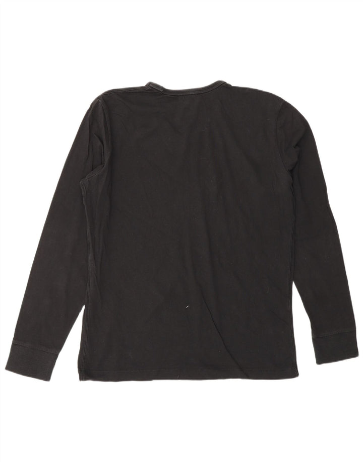 DIESEL Ženska majica dugih rukava s grafikom UK 16 velika crna