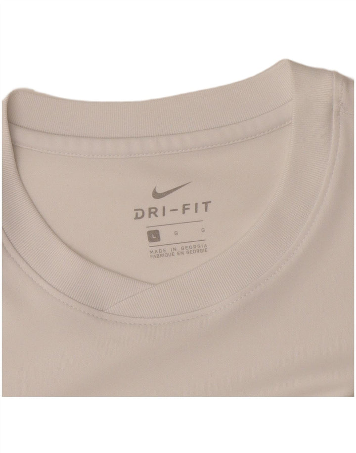 Nike Dri Fit T-Shirt Top Large White