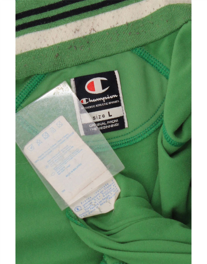 CHAMPION Muška trenirka Gornja jakna, veliki zeleni poliester