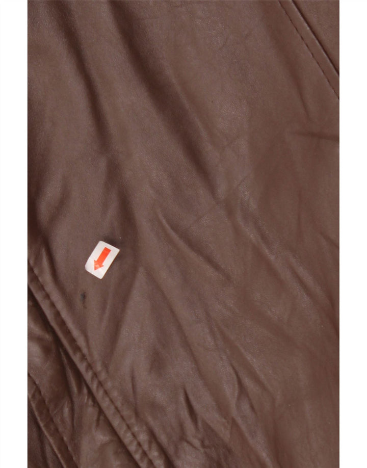 VINTAGE muška kožna jakna IT 56 3XL smeđa