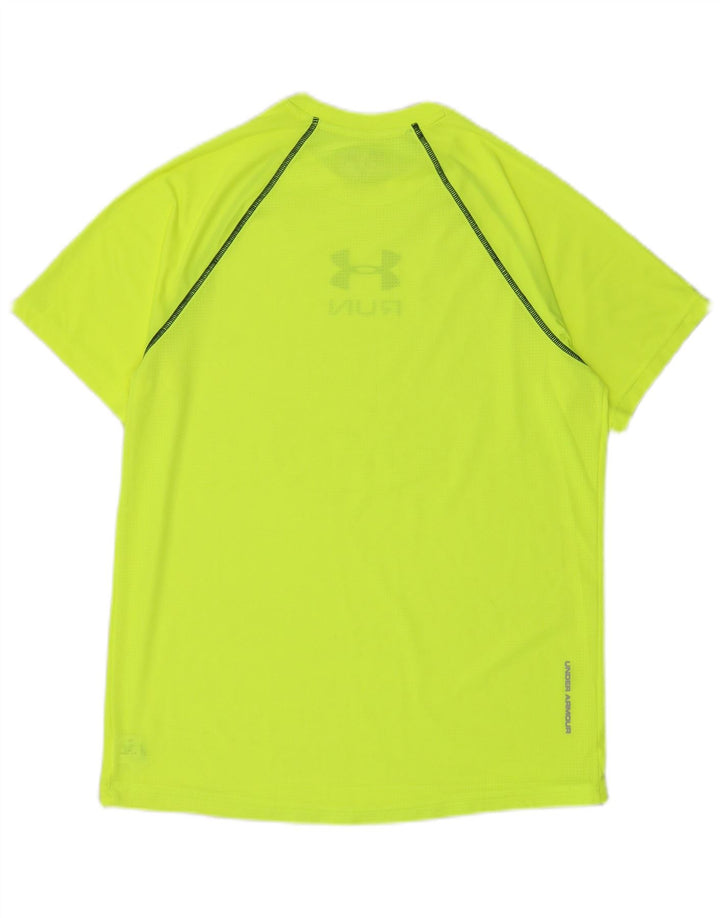 UNDER ARMOUR Muška top majica Heat Gear Graphic T-Shirt srednje zelene boje od poliestera