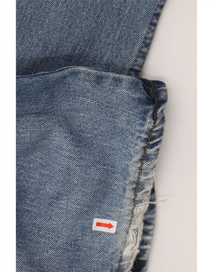 LEVI'S muške 505 ravne traperice W36 L30 plavi pamuk