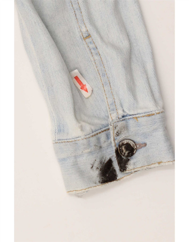Topshop ženska traper jakna UK 10 Small Blue Cotton