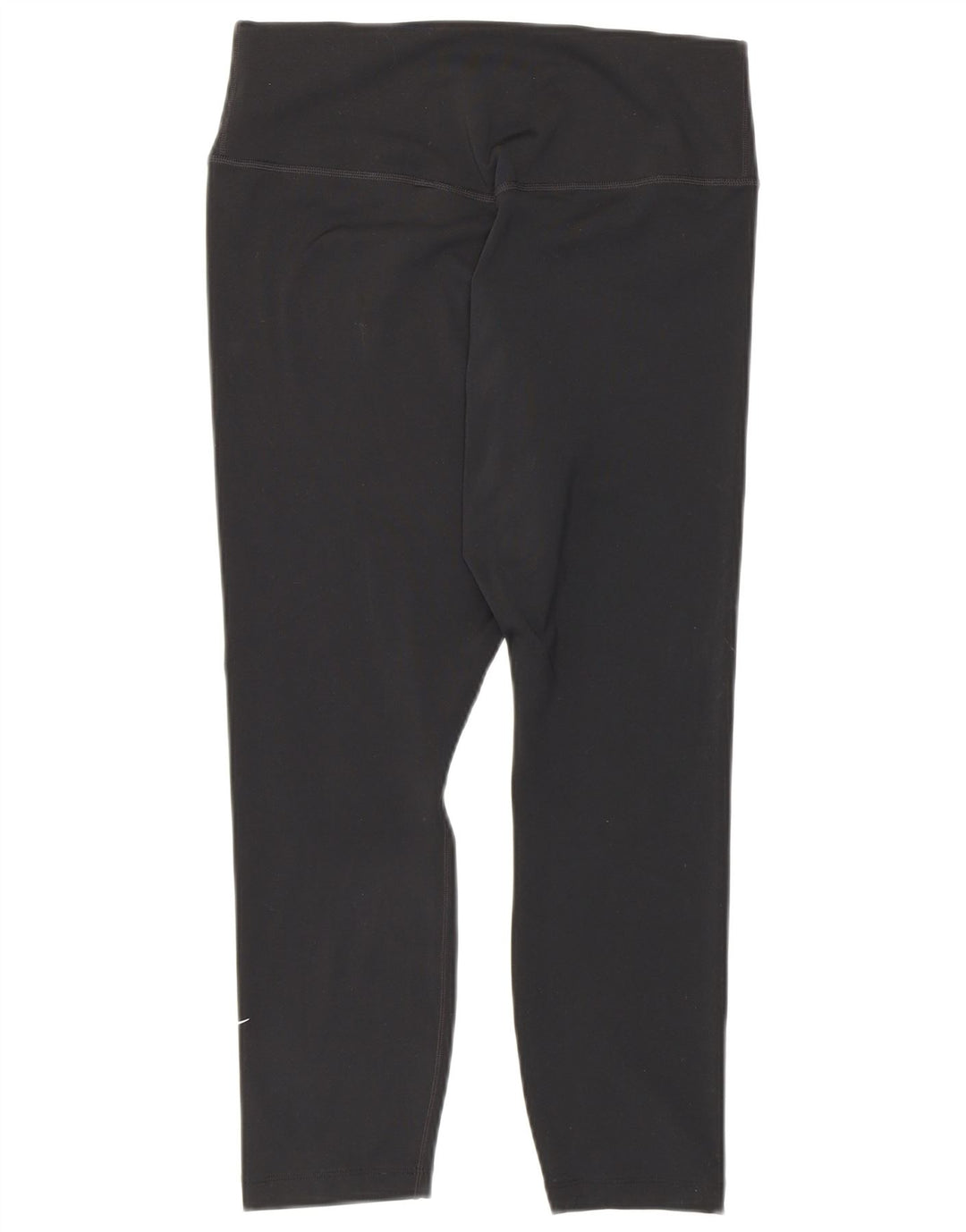 Nike Ženske Dri Fit Capri Leggings UK 12 Srednje crni poliester