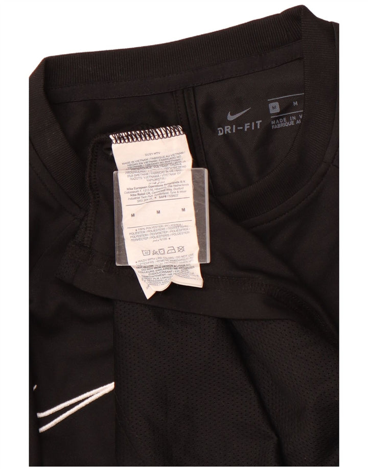 NIKE Muška majica kratkih rukava Srednji crni poliester Sport