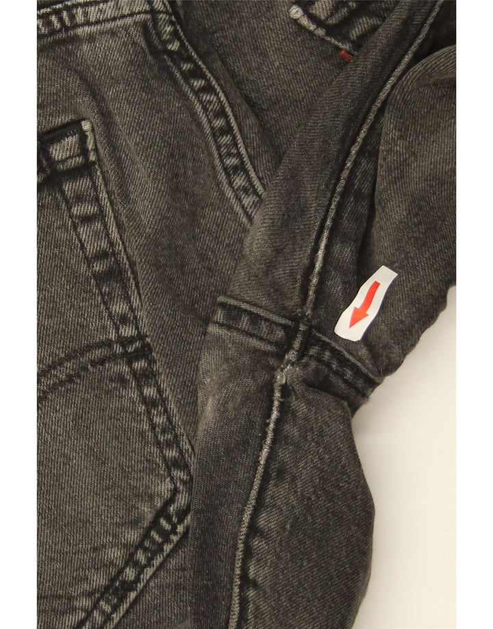 Levi's muške 502 sužene traperice W32 L30 sivi pamuk