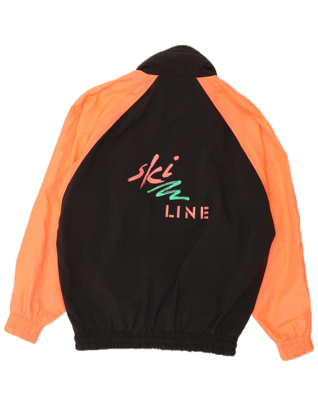 COSMOS muška vjetrovka s grafičkim motivima labavog kroja UK 36 mala crna