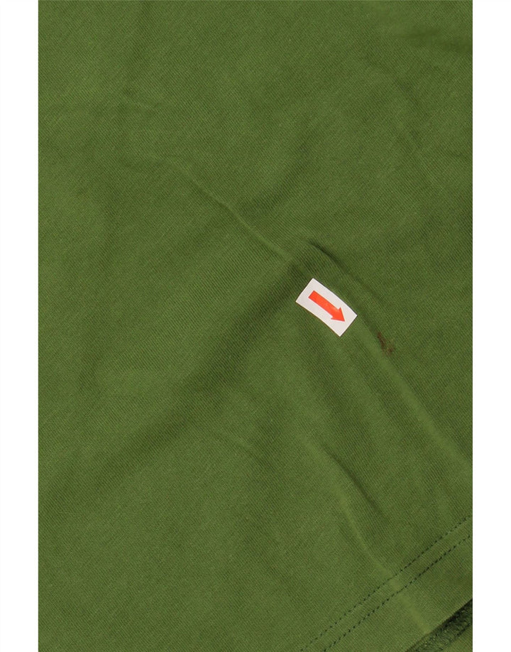 CHAMPION muška majica Celtics Graphic dugih rukava, veliki zeleni pamuk