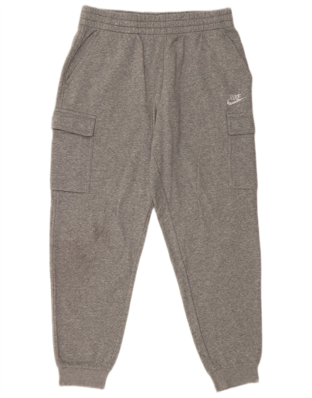 NIKE Boys Cargo Trenirka Hlače Joggers 13-14 Years XL Grey Flecked