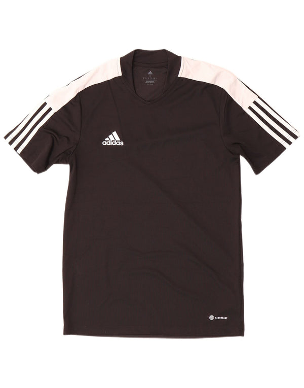 Adidas muška Aeroready majica kratkih rukava mala crna poliesterska boja