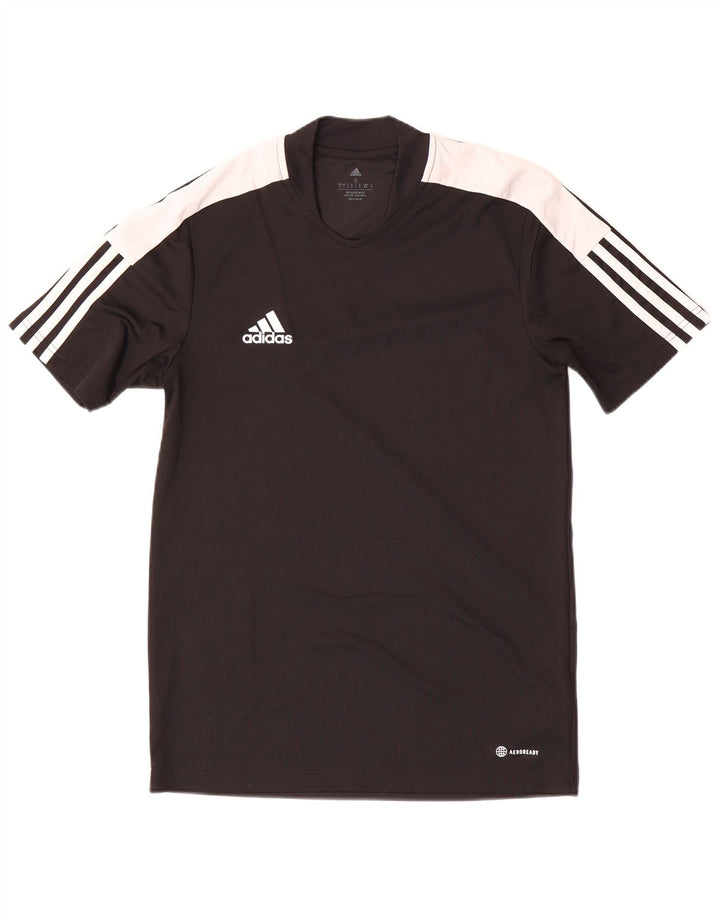 Adidas muška Aeroready majica kratkih rukava mala crna poliesterska boja