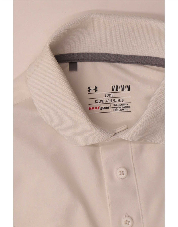 Under Armour muška polo majica Heat Gear Srednje bijela