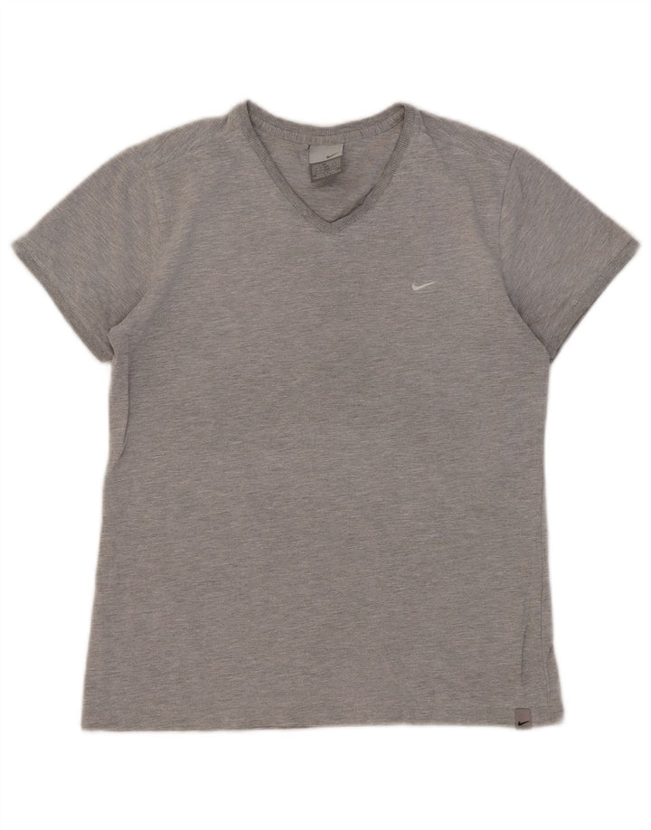 Nike ženska majica kratkih rukava UK 10/12 srednje siva