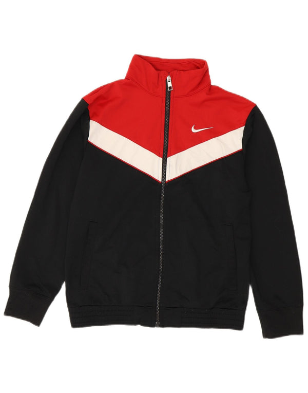 Nike Boys Gornja jakna trenirke 11-12 godina crna poliesterska boja