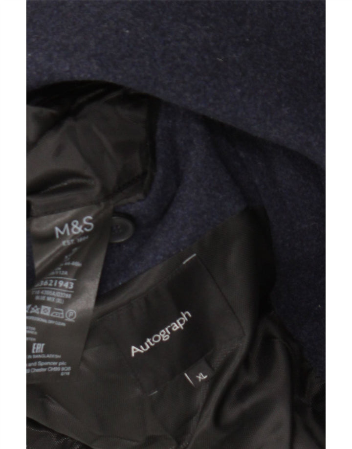 Marks & Spencer muški kaput UK 42 XL tamnoplava vuna