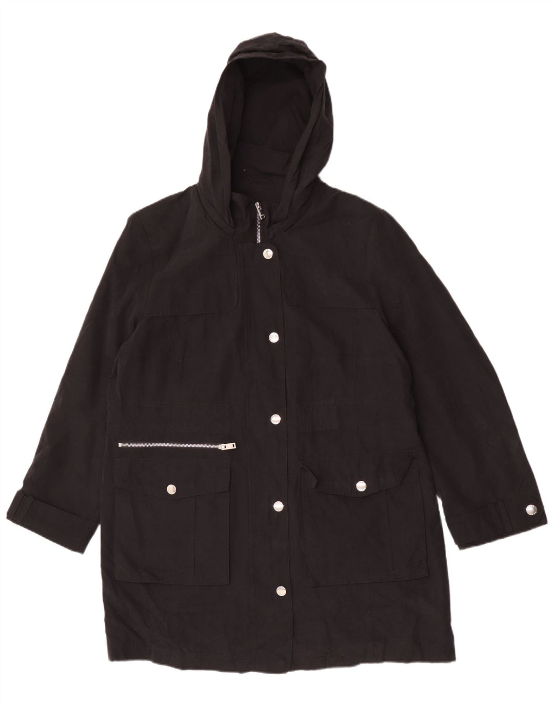 Dkny ženski baloner s kapuljačom UK 18 XL crni poliester