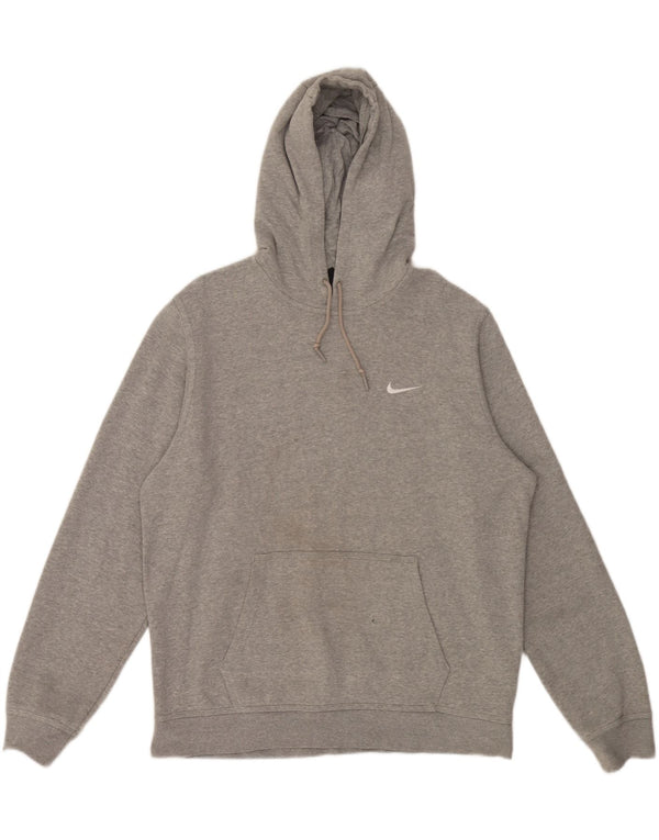 Nike muška majica s kapuljačom XL, sivi flekasti pamuk