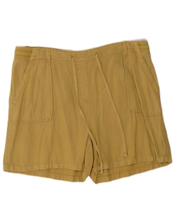 Marks & Spencer ženske kratke hlače UK 16 Large W34 Kaki lan