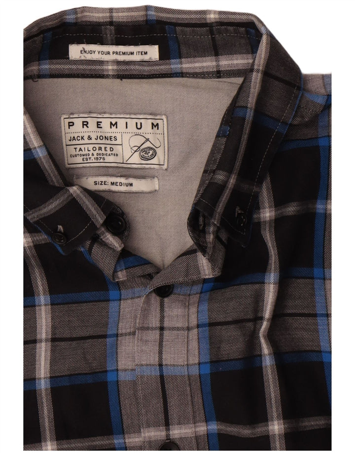 Jack & Jones muška košulja od flanela, srednje raznobojni karirani pamuk