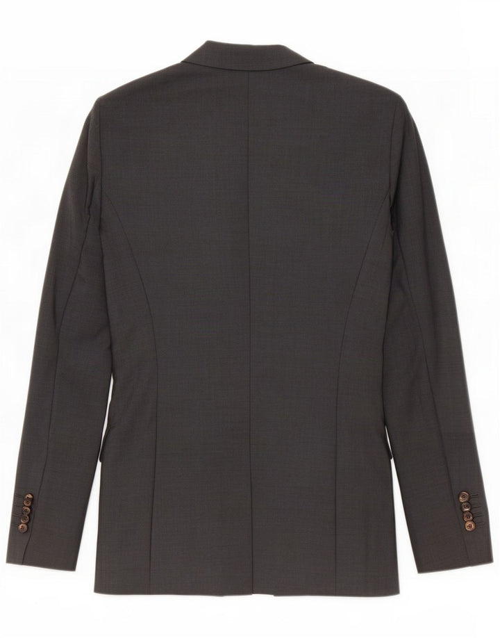 Massimo Dutti Ženska jakna s 2 gumba EU 38 Small Grey Wool