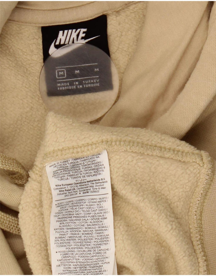 Nike Muška majica s kapuljačom srednje bež boje, pamuk