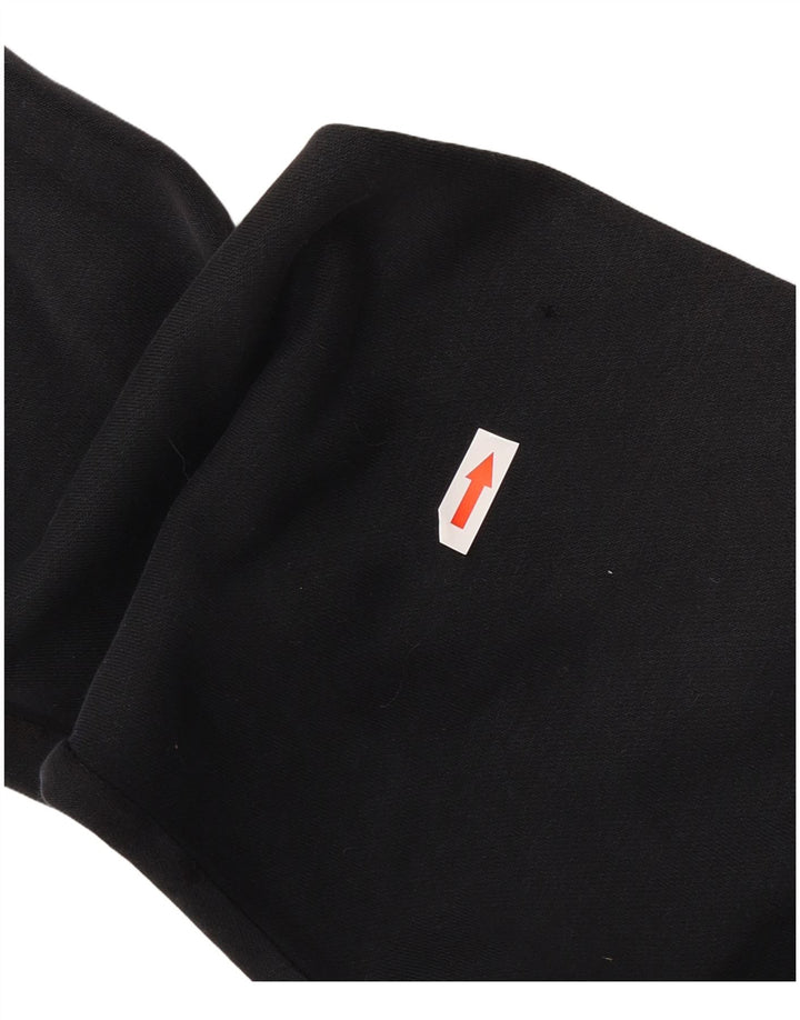 Mali crni pamučni muški džemperi Nike