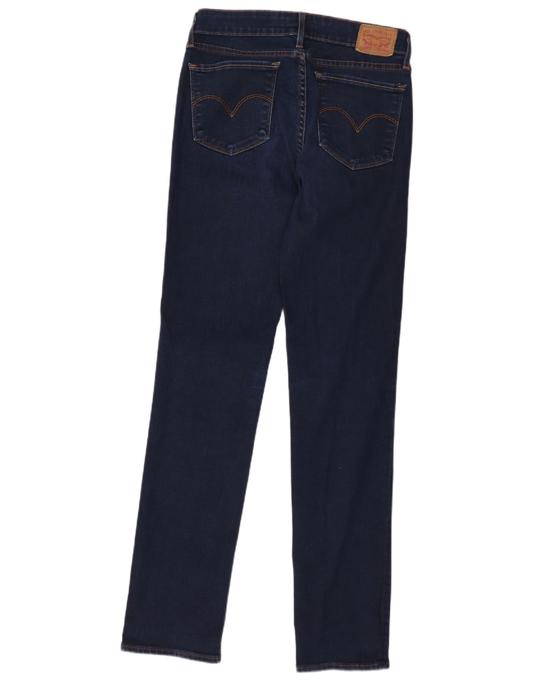 LEVI'S Ženske 712 uske traperice W29 L31 tamnoplavi pamuk