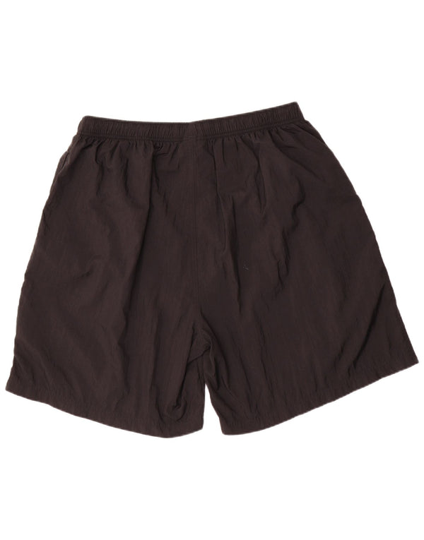 REEBOK Mens Sport Shorts 2XL Black Nylon