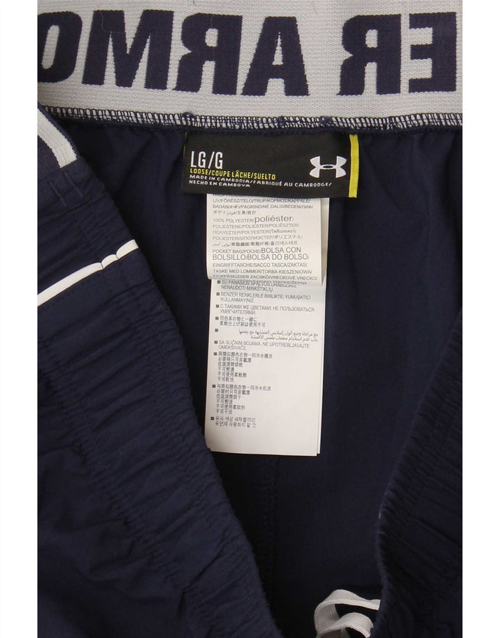 Under Armour muške sportske kratke hlače velike tamnoplave poliesterske boje