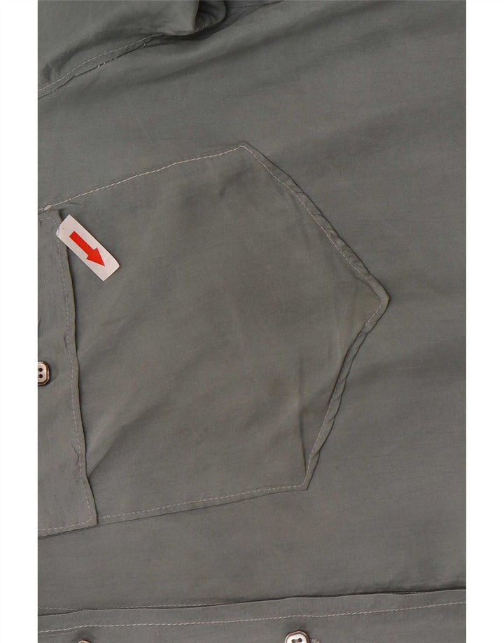 Vintage ženska košulja bluza UK 18 XL siva