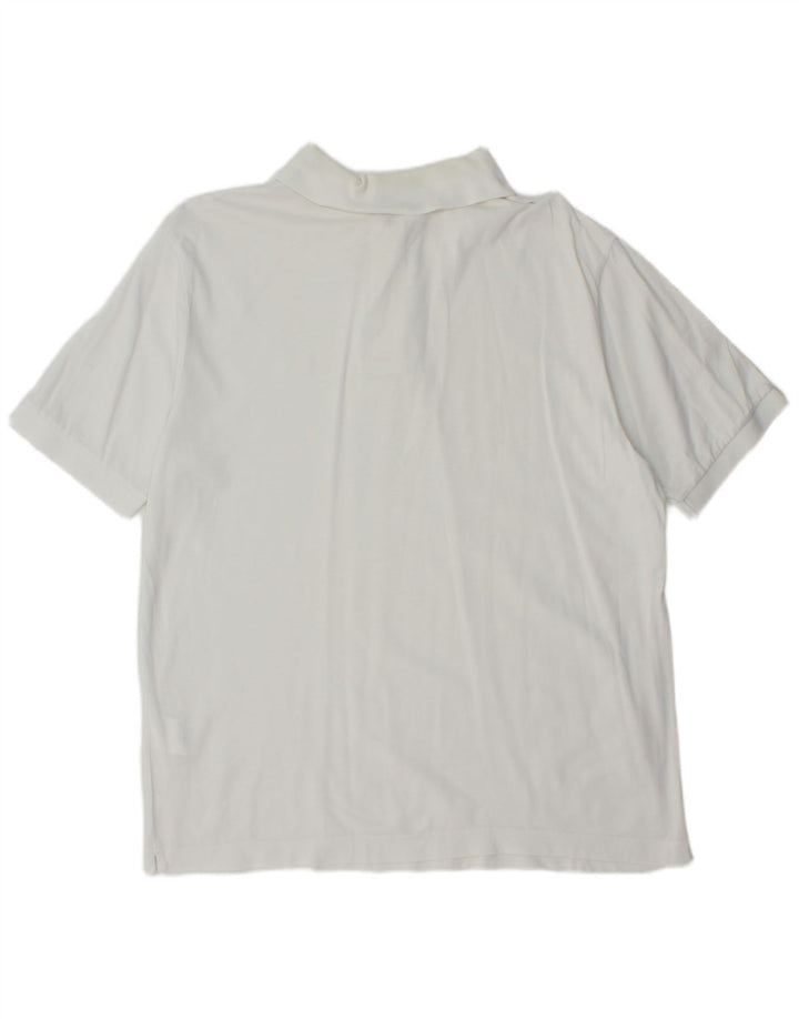 Sergio Tacchini muška polo majica IT 50 srednji bijeli pamuk