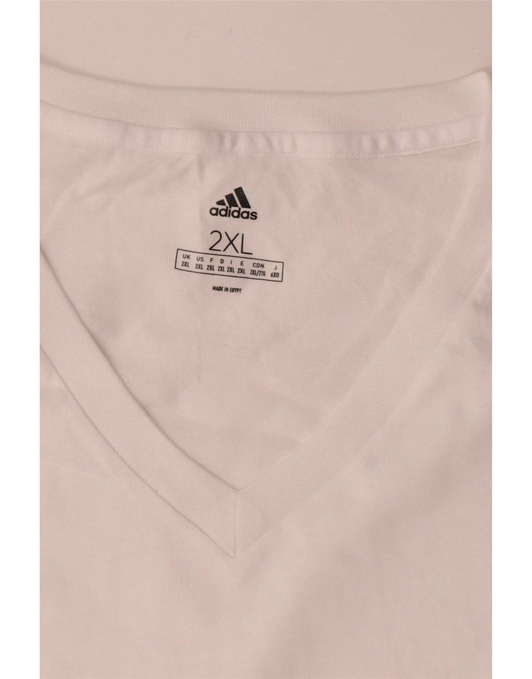 Adidas muška majica kratkih rukava 2XL bijeli pamuk