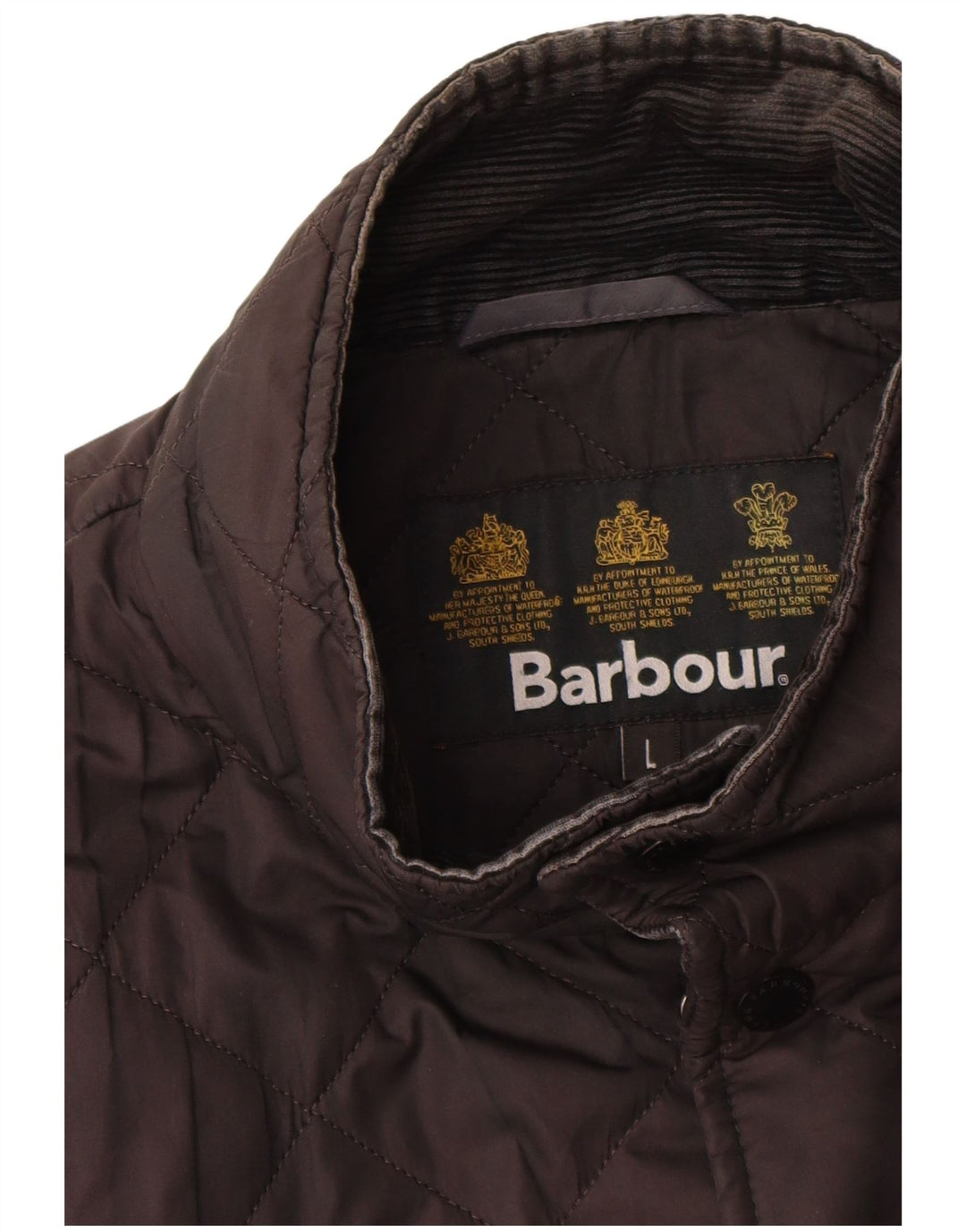 Barbour muška prošivena jakna UK 40 velika crna