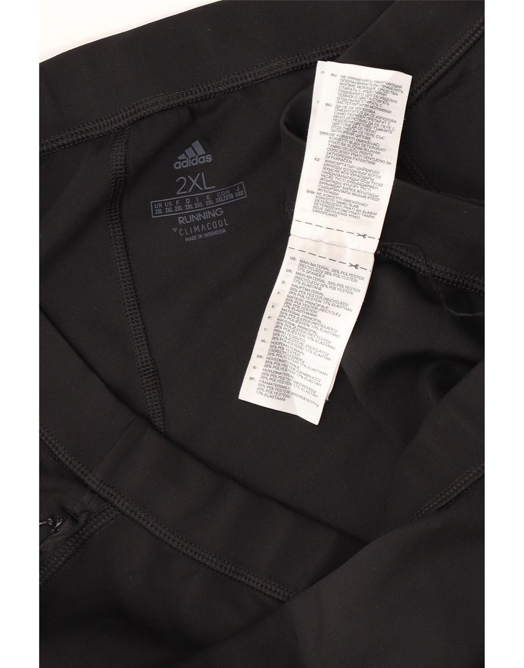 ADIDAS ženske Climacool trenirke hlače UK 20 2XL crni poliester