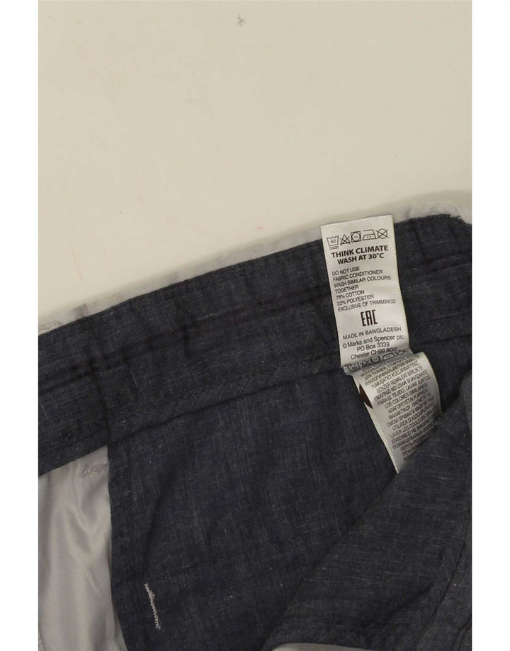 Marks & Spencer muške chino kratke hlače W34 veliki sivi pamuk