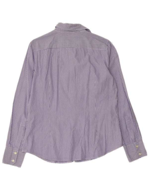 BENETTON Ženska košulja UK 16 Pamuk s velikim plavim prugama