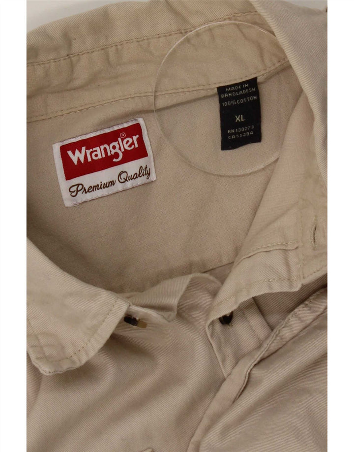 Wrangler muška košulja XL bež pamuk