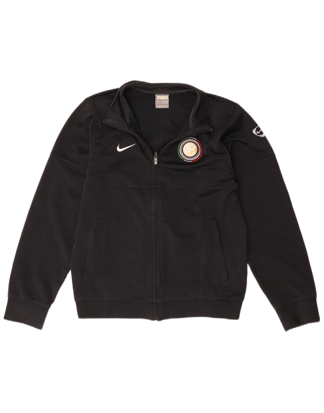 NIKE Boys Inter Milan Trenirka Gornja jakna 12-13 godina crni poliester