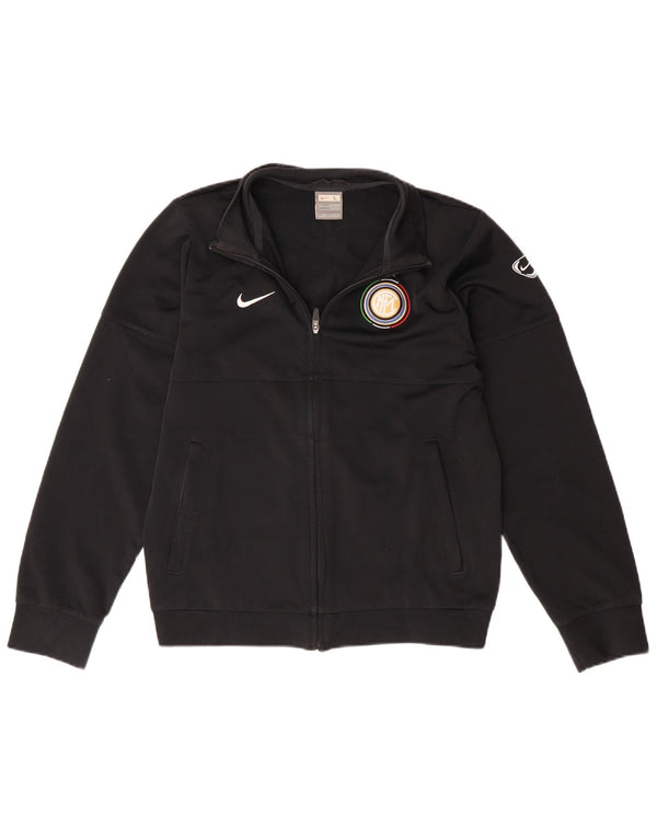 NIKE Boys Inter Milan Trenirka Gornja jakna 12-13 godina crni poliester