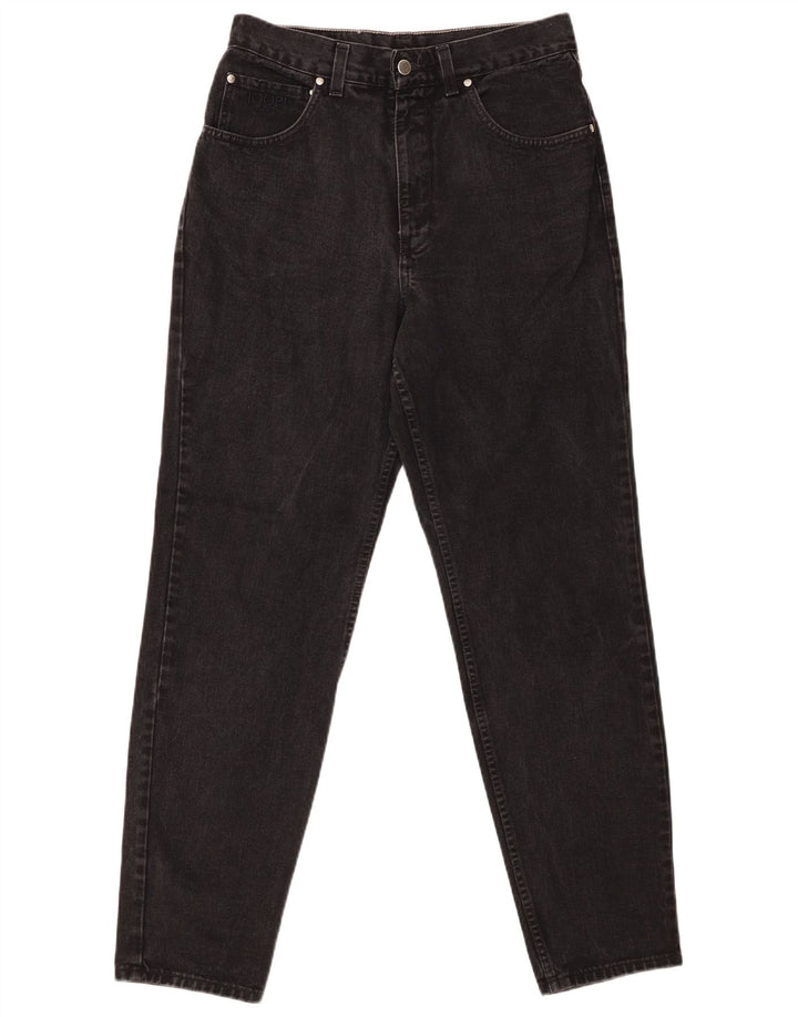 JOOP Ženske sužene traperice UK 12 srednje W30 L31 crni pamuk