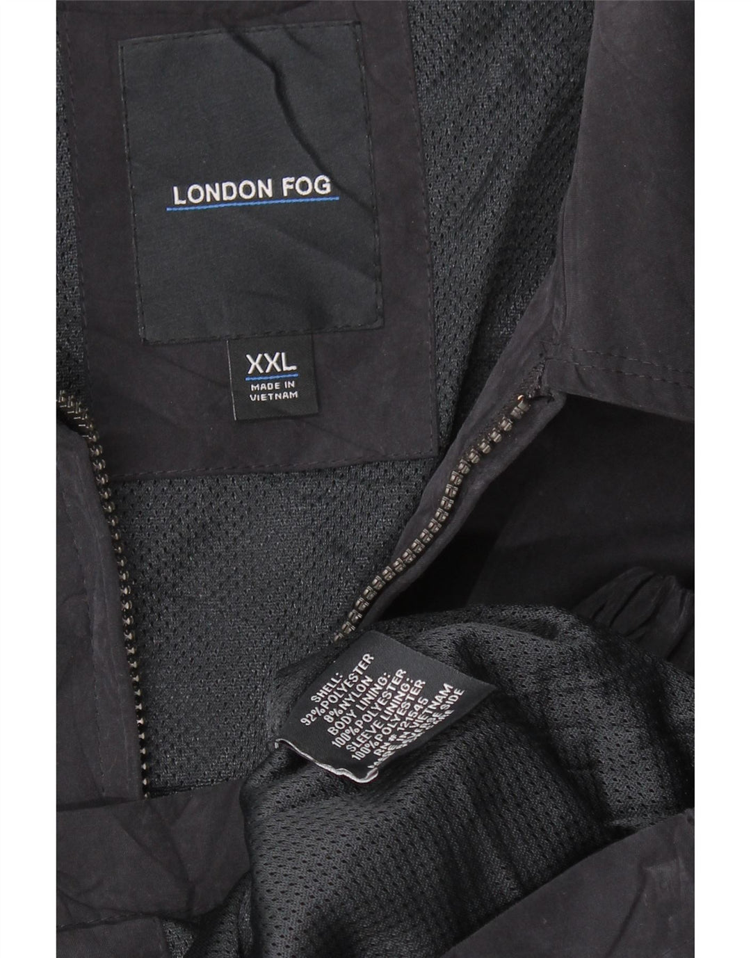 LONDON FOG Muška bomber jakna UK 44 2XL tamnoplavi poliester