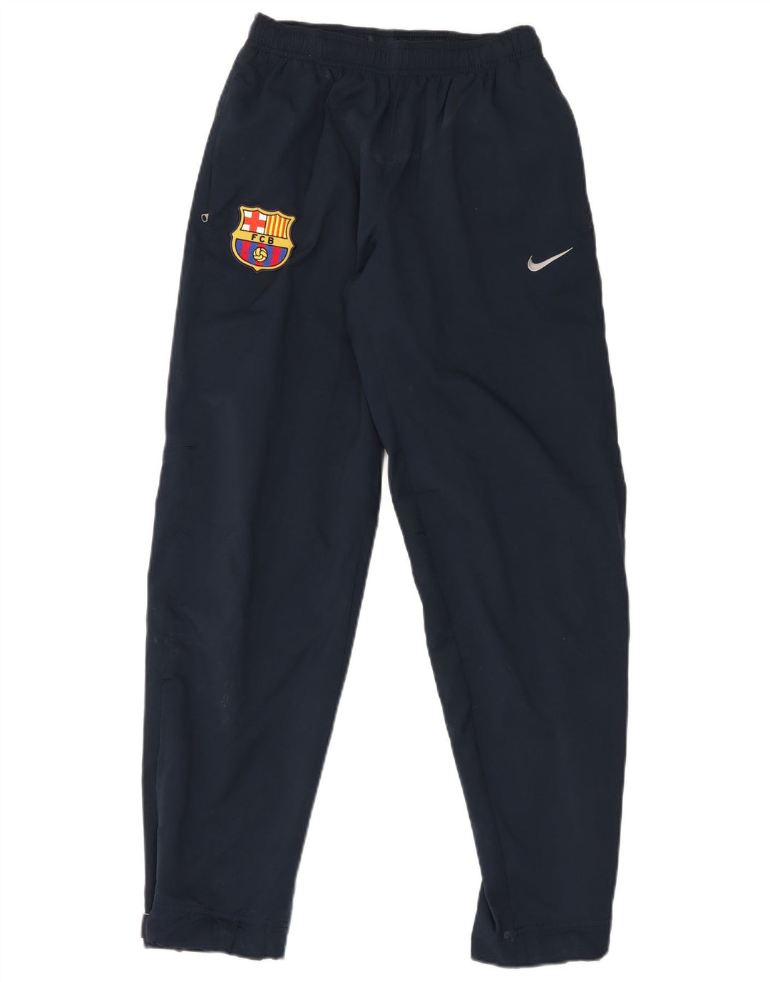 Nike muške FCB trenirke male tamnoplave poliesterske hlače