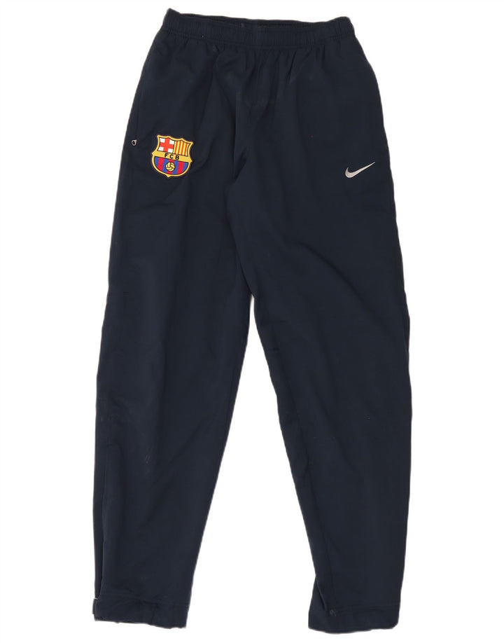 Nike muške FCB trenirke male tamnoplave poliesterske hlače
