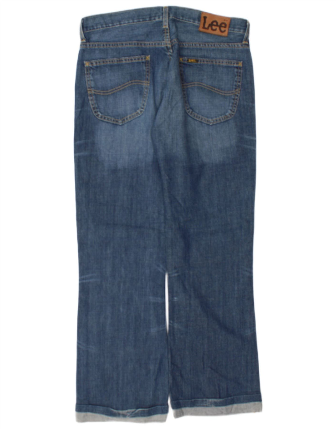 Lee Mens Denver Straight Jeans W33 L29 Plavi pamuk