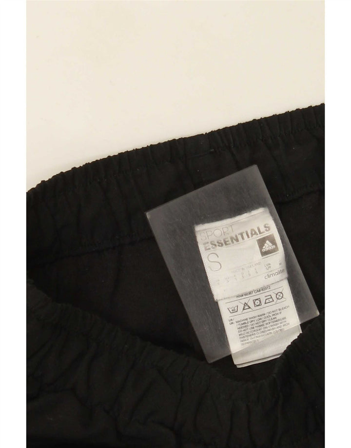 Adidas muške trenirke Climalite hlače Joggers male crne poliesterske